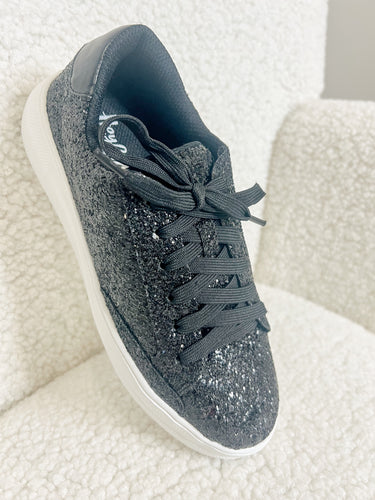 Corky’s Sparkle Sneakers (Black)