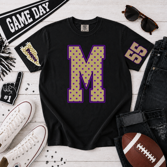 Polka Dot Spirit Tee - Meadow
