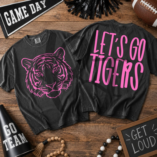 Pink - Let’s Go Leopards