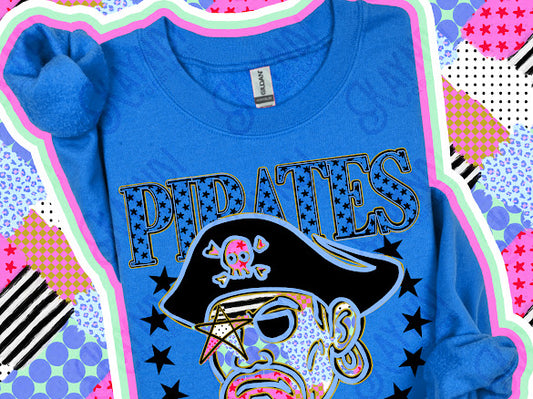 Patchwork Mascot - Pirates 2