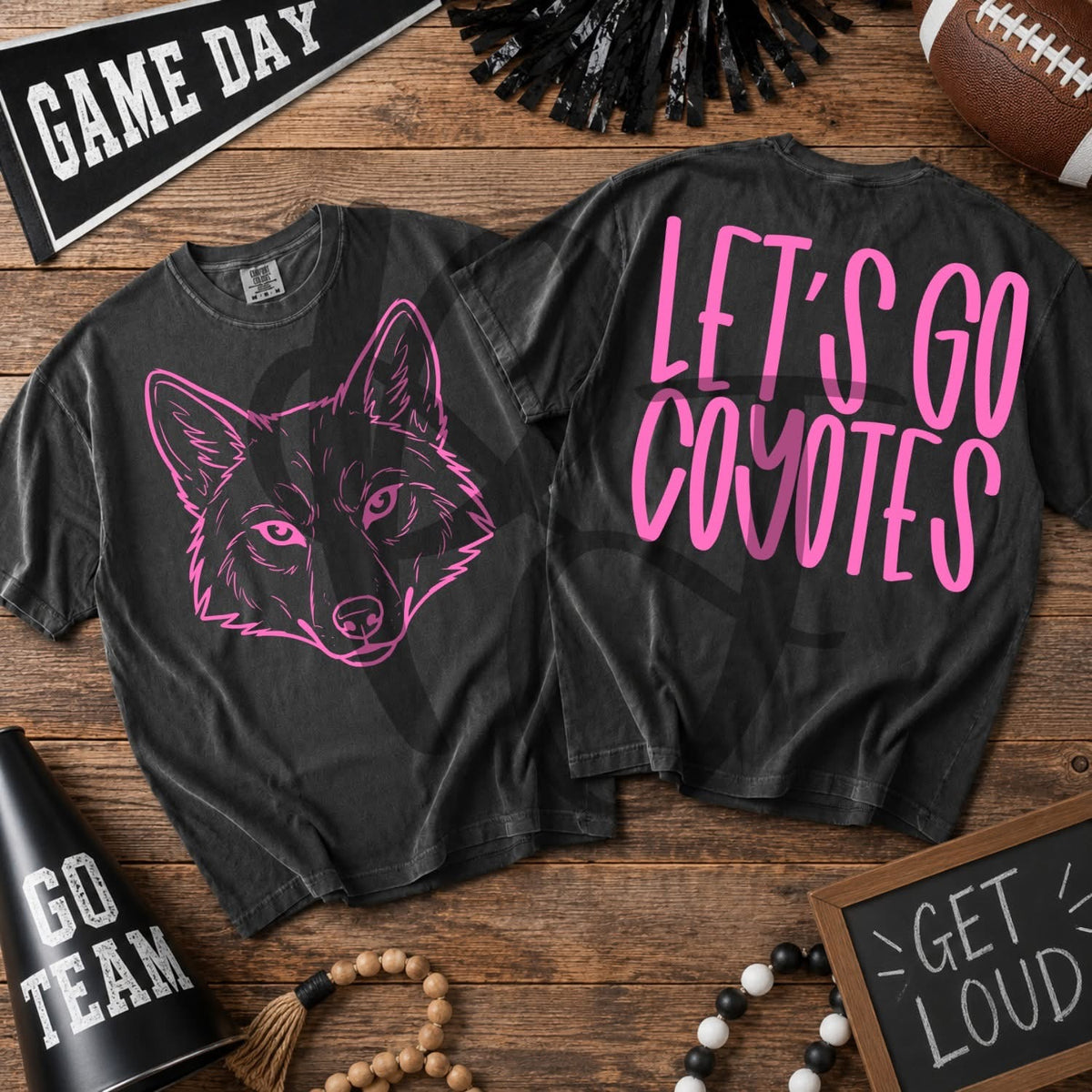 Pink - Let’s Go Coyotes