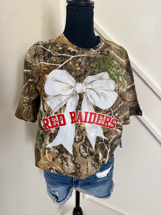 Red Raiders Real Tree Camo Tee