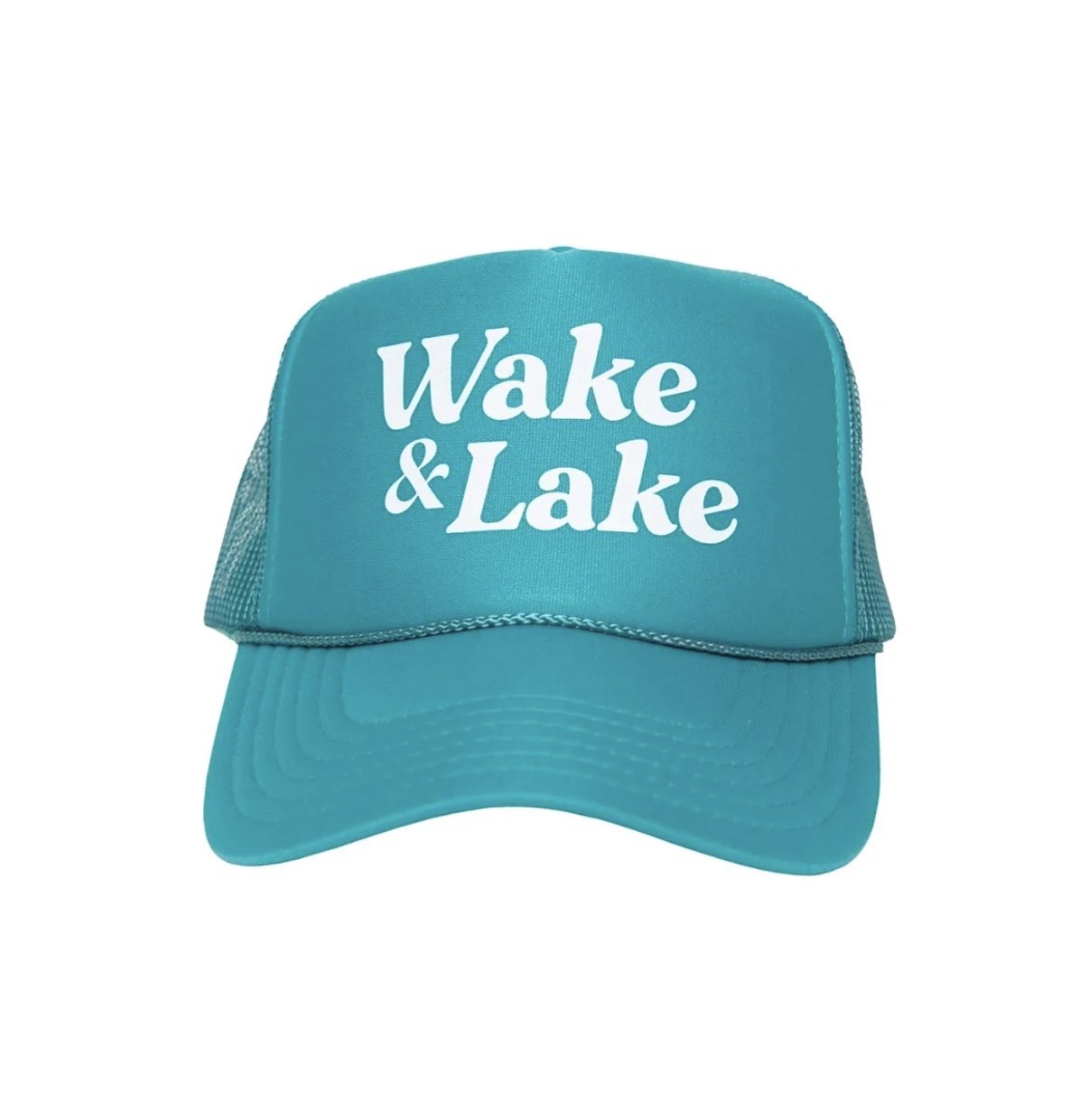 Wake & Lake Trucker Hat