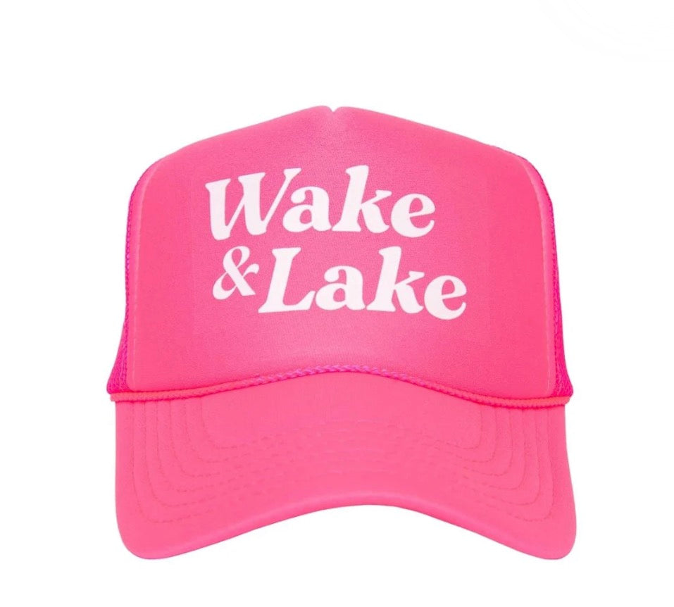Wake & Lake Trucker Hat