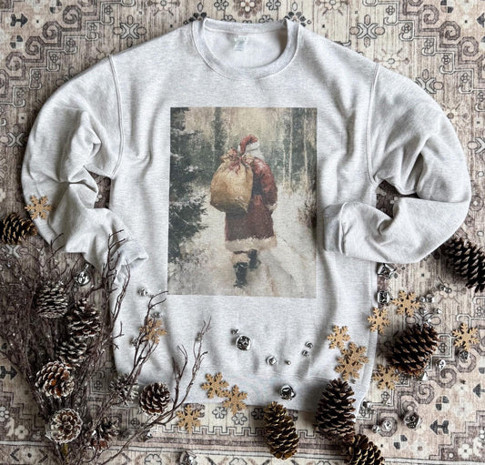 Vintage Santa Sweatshirt