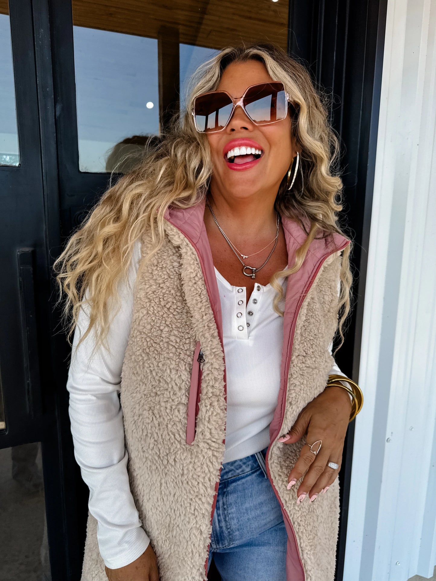 Sherpa Reversible Vest