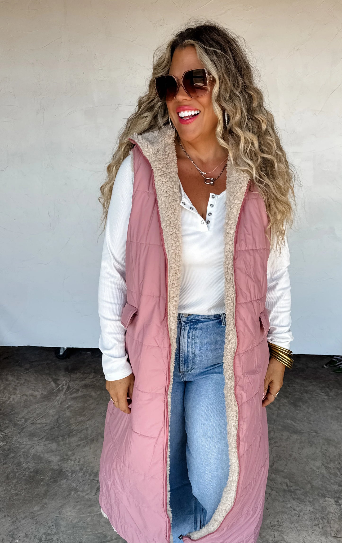 Sherpa Reversible Vest