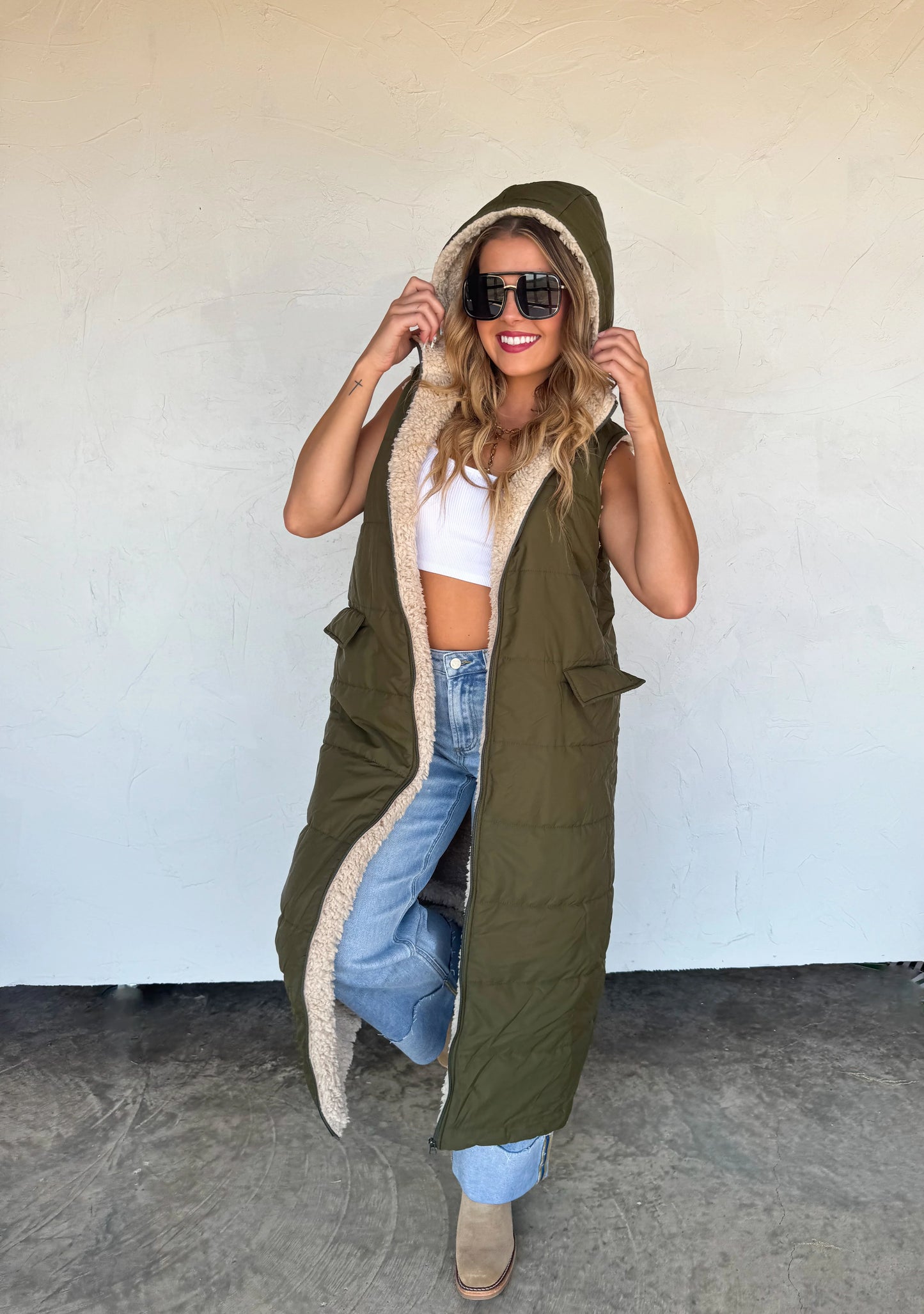 Sherpa Reversible Vest