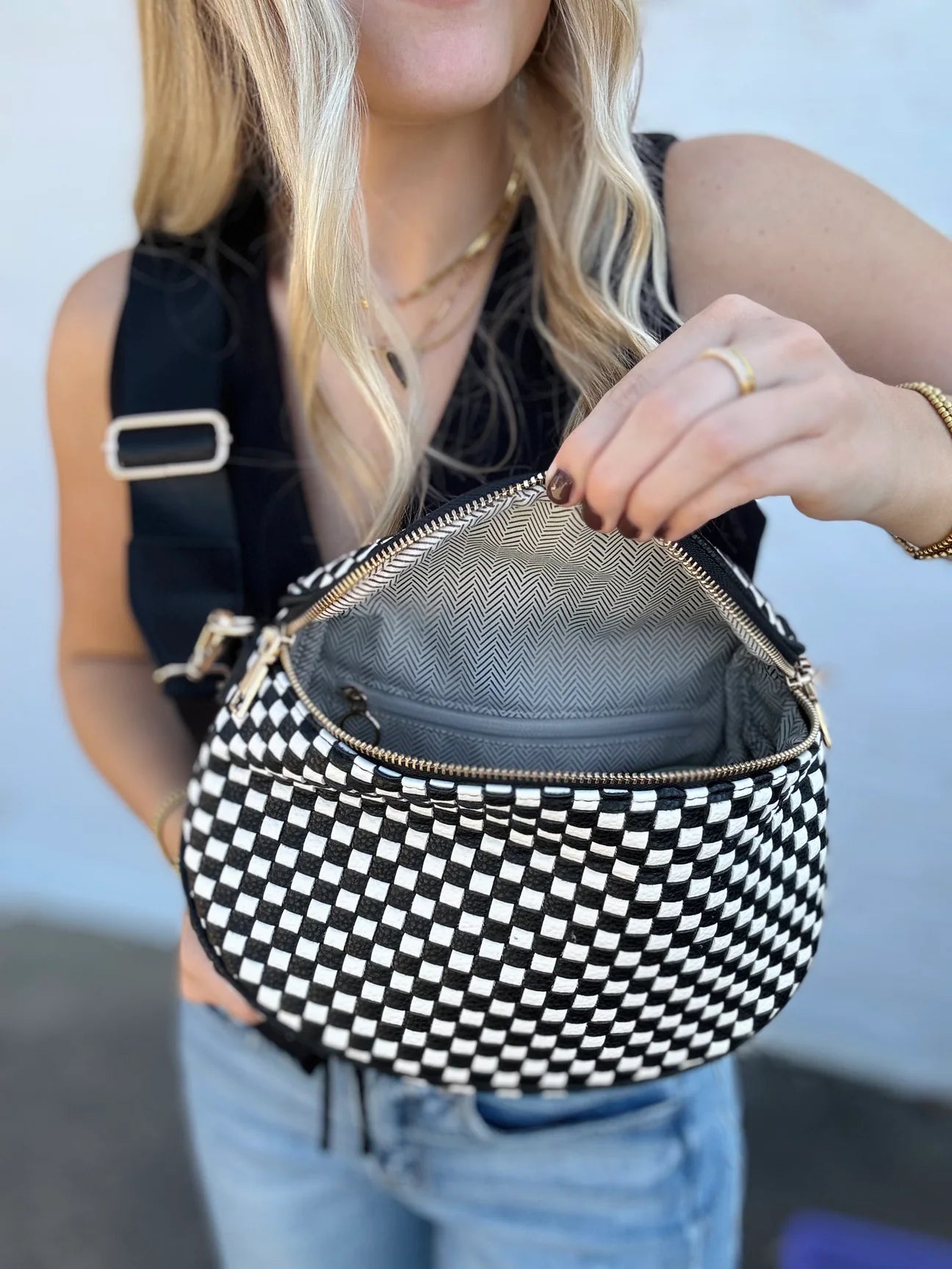 Brooklyn Woven Bum Bags