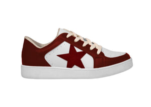 Preorder - Maroon Star Shoes