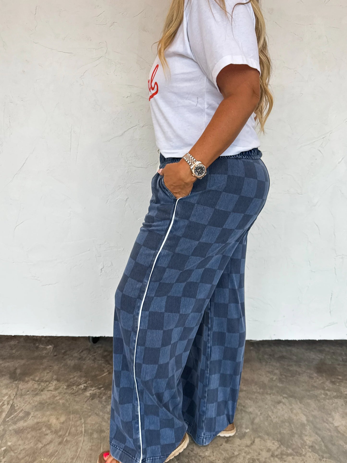 Victory Checkered Pants