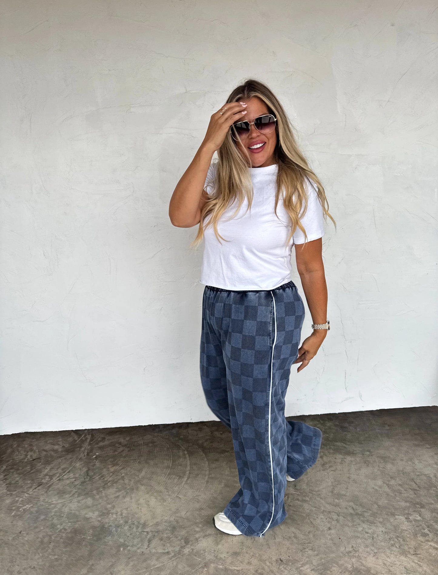 Victory Checkered Pants