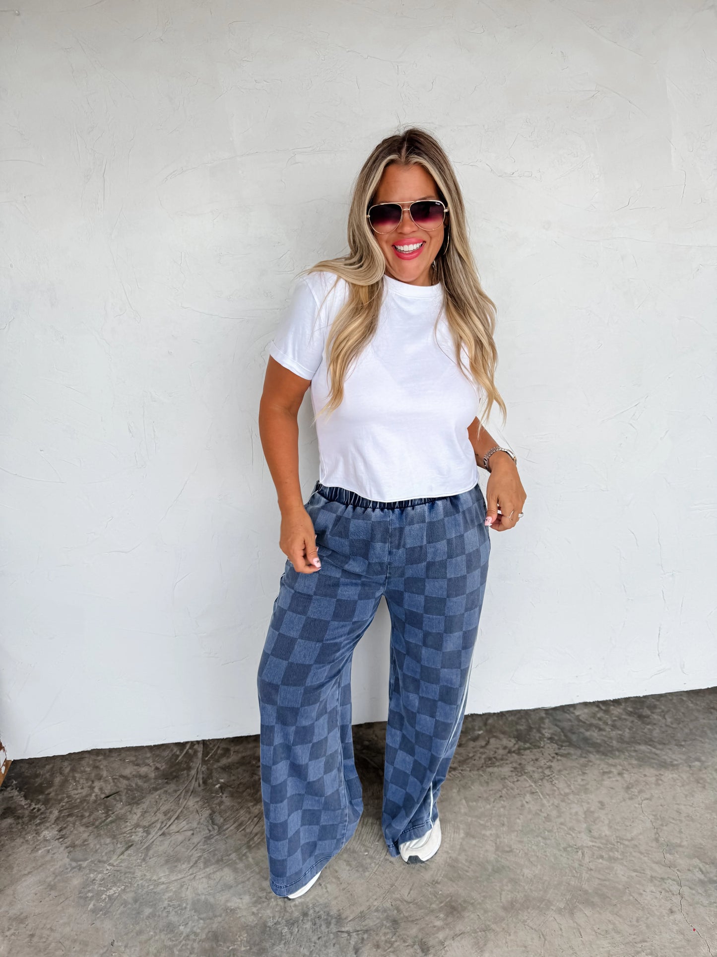 Victory Checkered Pants