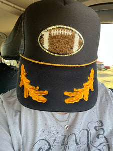 Football Patch Trucker Hats
