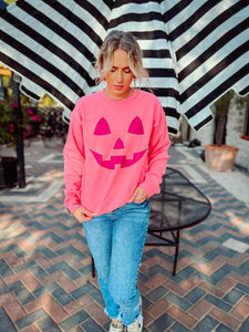 Pink Pumpkin Sweatshirt