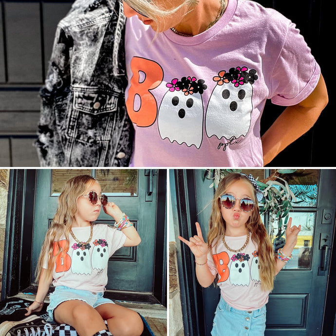 Boo Hippie Tee (Youth & Adult)