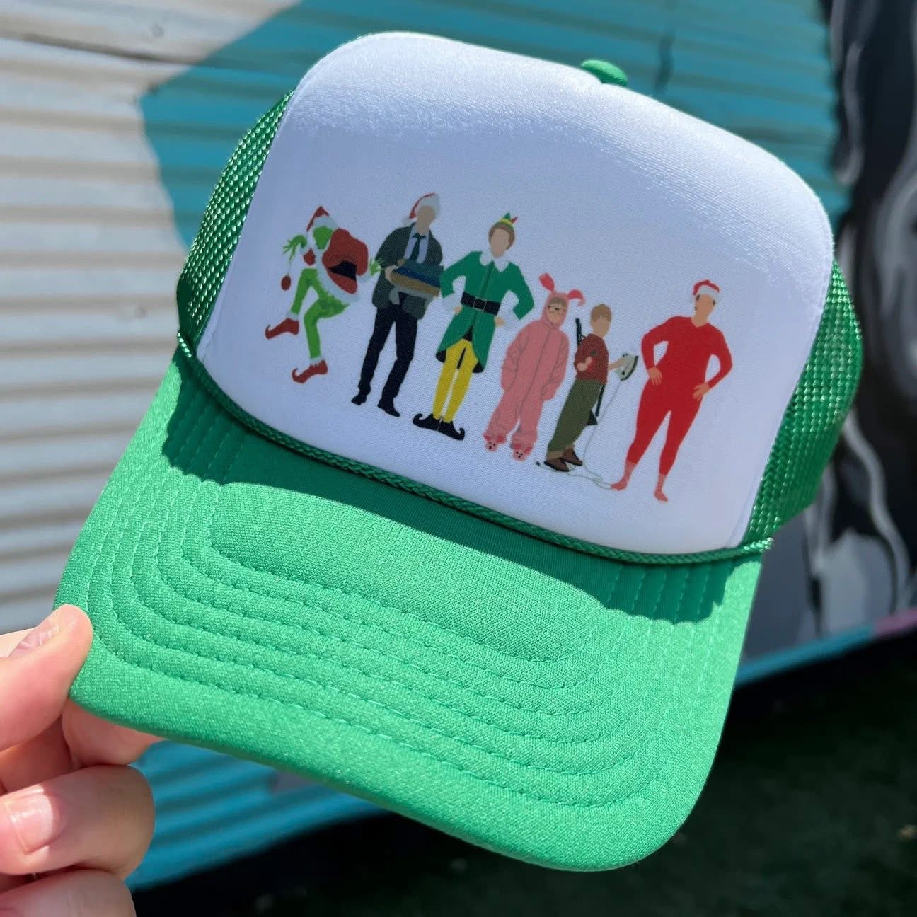 Christmas Movie Character Trucker Hat