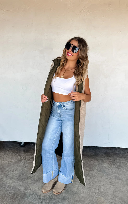 Reversible Sherpa Vest