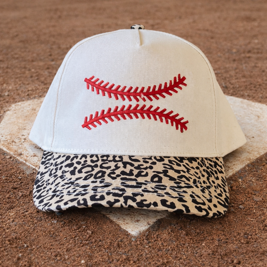 Leopard Baseball Stitch Hat