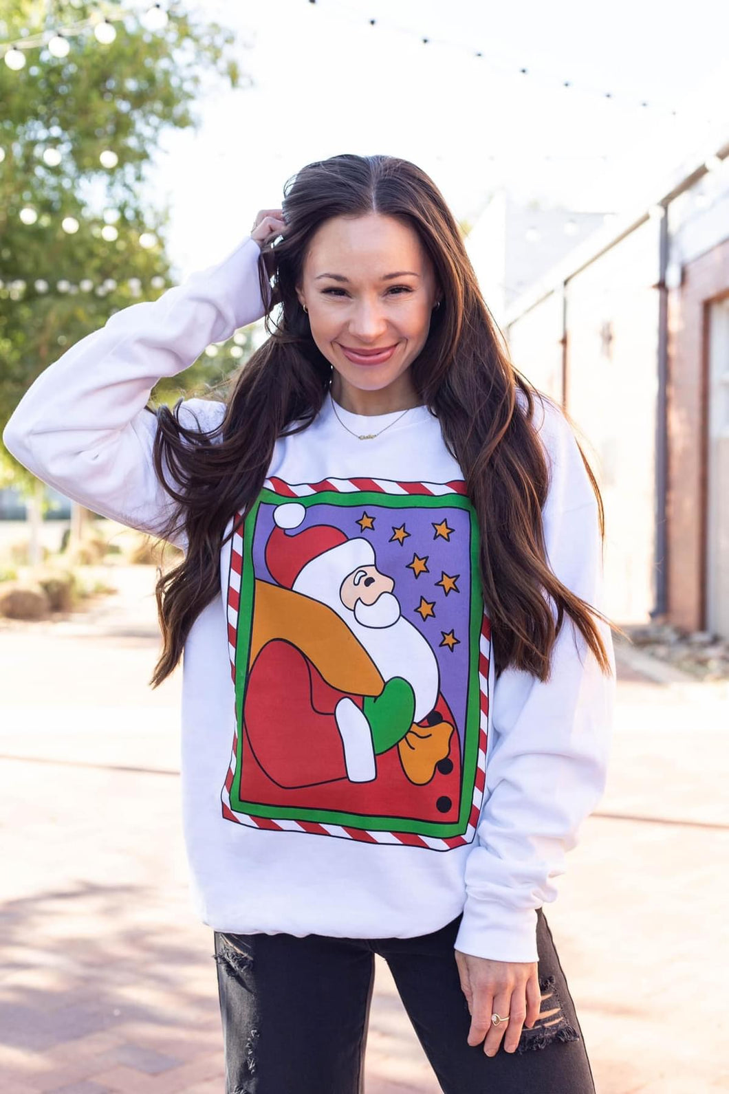 Retro Santa Sweatshirt
