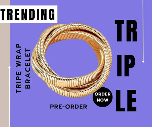 Triple Wrap Bracelet