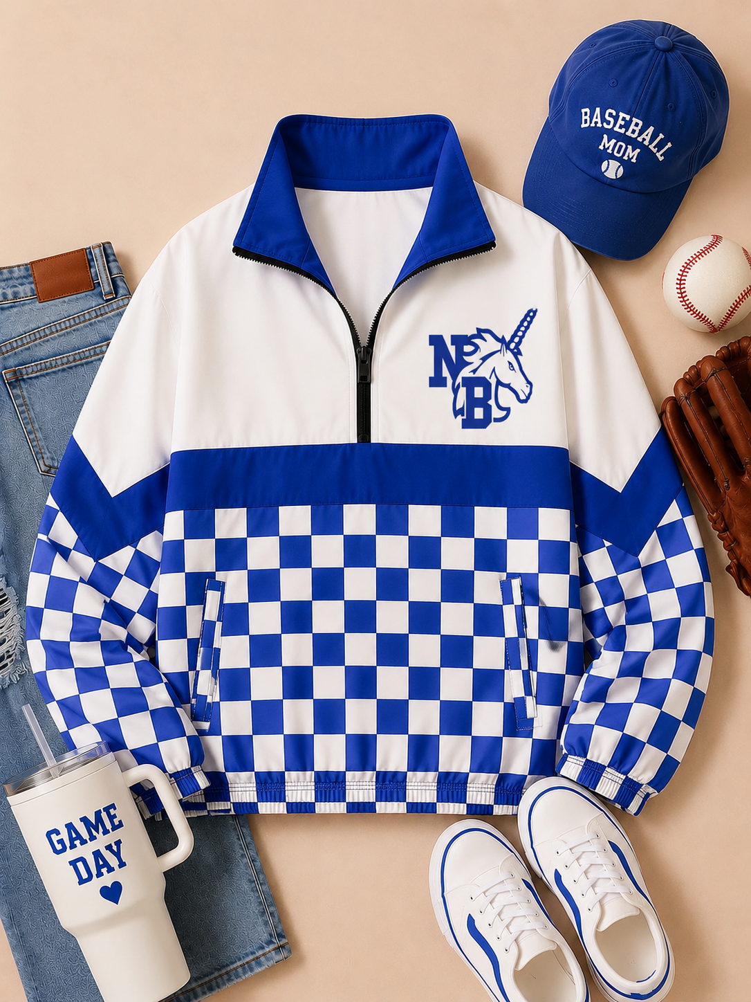 New Braunfels Unicorns - On the Go Pullover