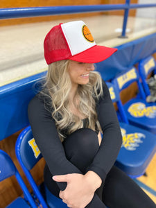Basketball Patch Trucker Hats