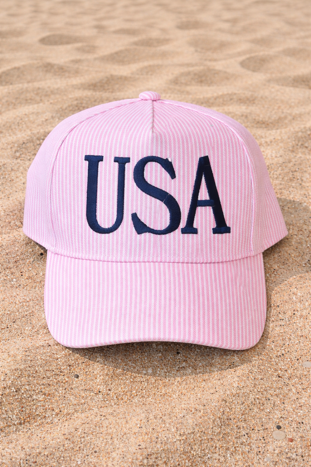 USA Pink Embroidered