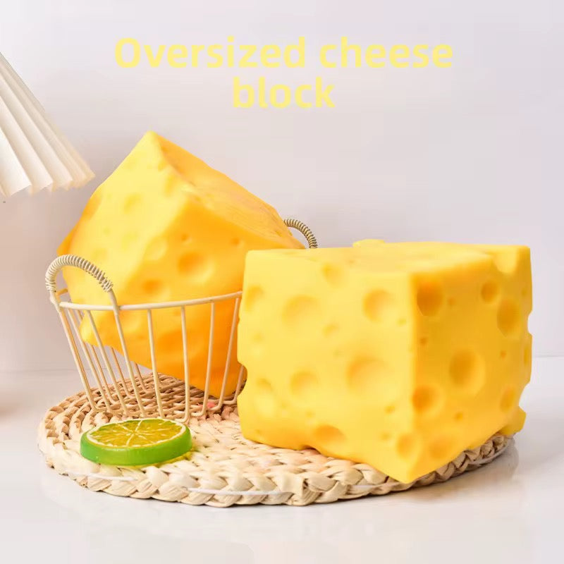 Large Cheese Squishy *Pre Order* *Late April Shipment*