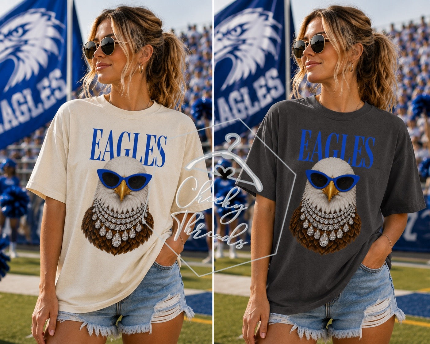 Preorder - Boujee Eagles (blue)