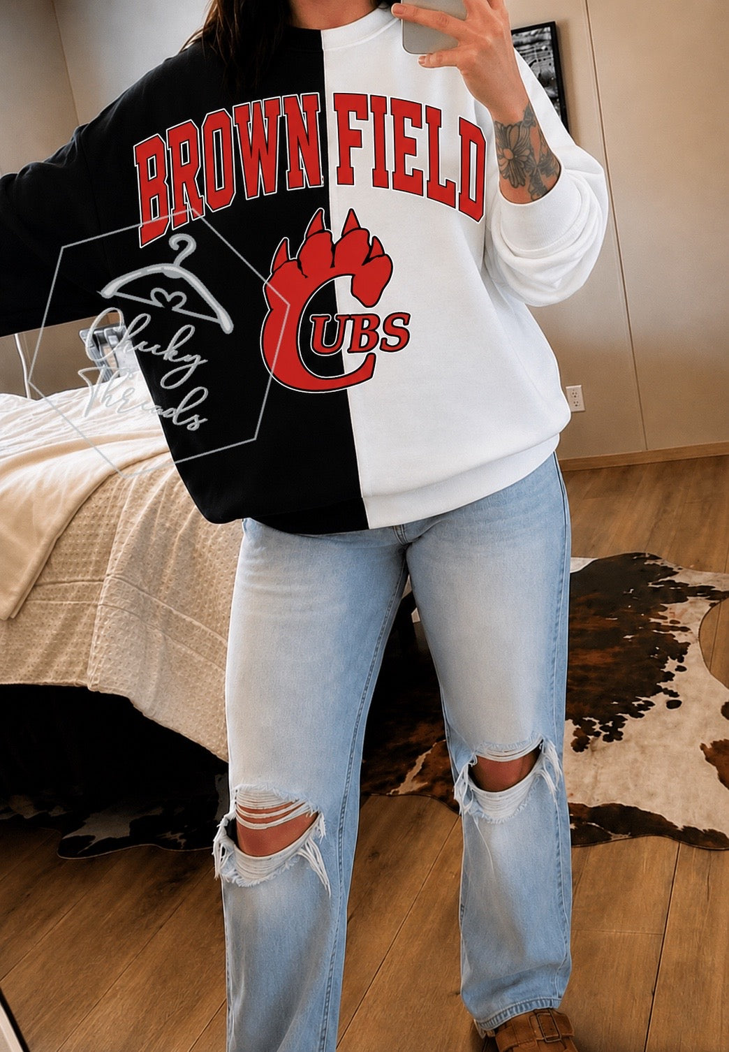 Split Sweatshirt - Brownfield