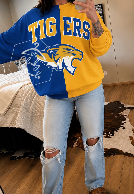 Split Sweatshirt - Frenship Tigers