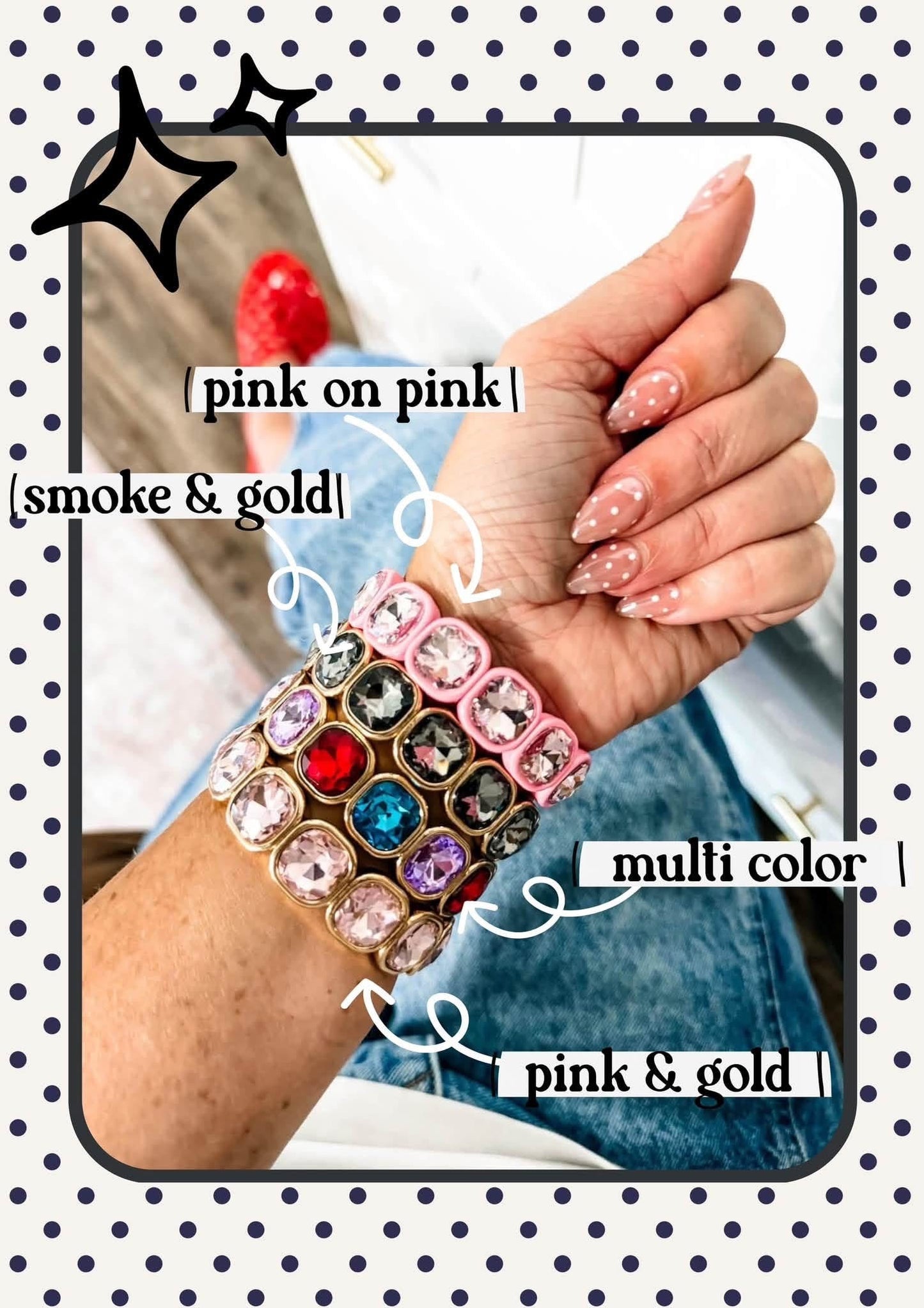 Glitzy Babe Bracelet