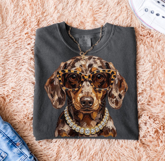Glam Dachshund