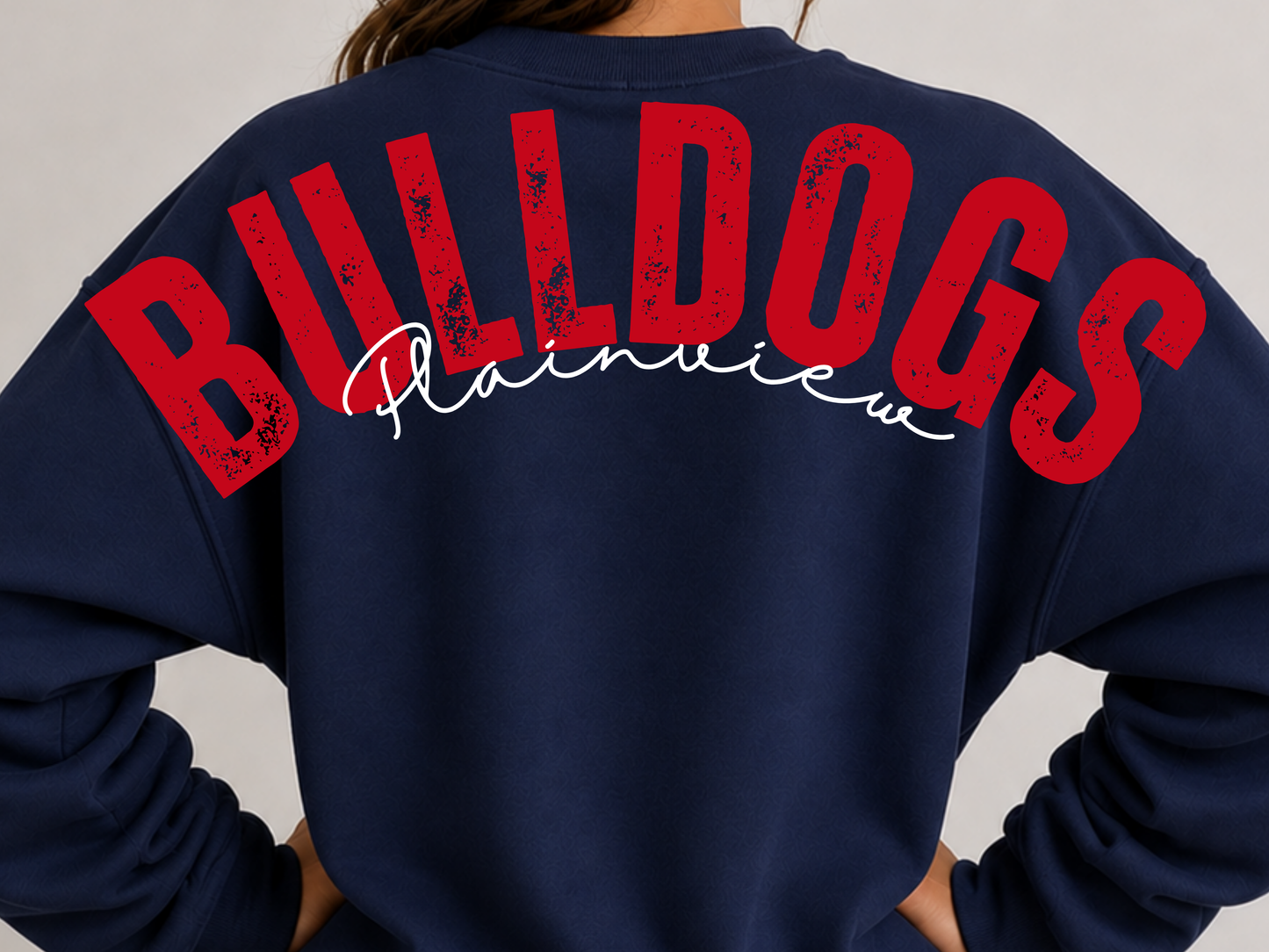 Large Print Plainview Bulldogs