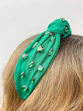 Load image into Gallery viewer, Top Knot Jewel Headband