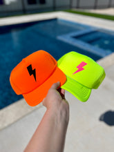 Load image into Gallery viewer, Neon Bolt Trucker Hats