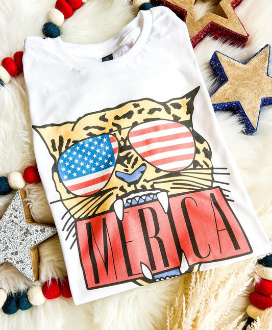 (S, XL) ‘Merica Tee