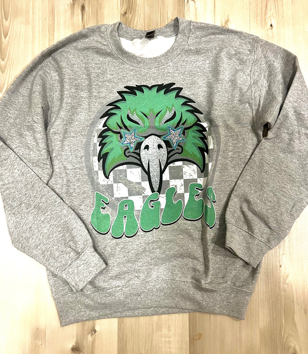 Retro Eagles Sweatshirt (Green)