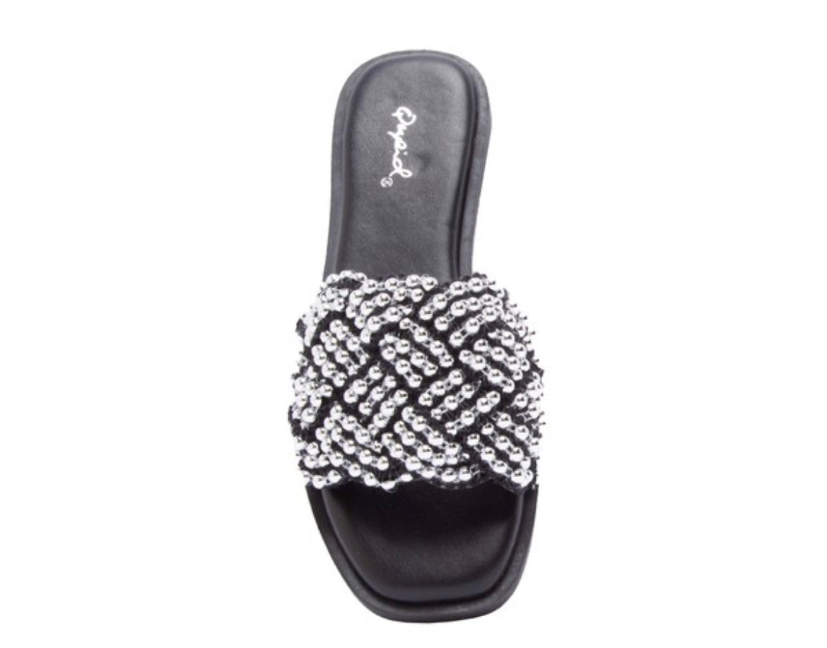 (7.5 & 8) Beaded Slides