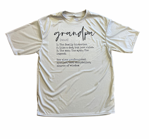 Grandpa Definition Dri Fit Tee