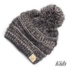Load image into Gallery viewer, C.C Kids Pom Beanie