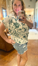 Load image into Gallery viewer, (M) Sage Tie Dye Top