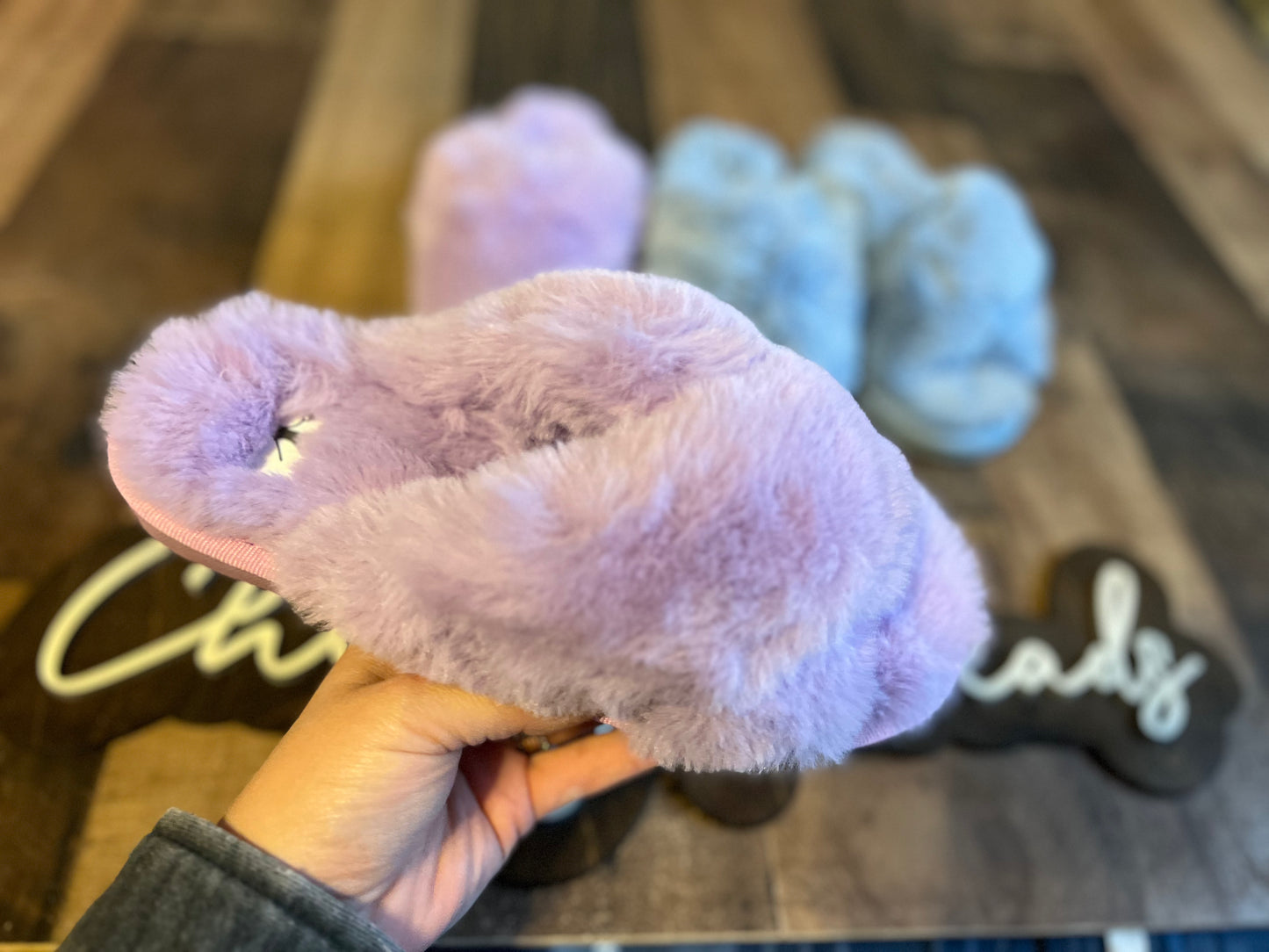 Corky's Lilac Slumber Slippers