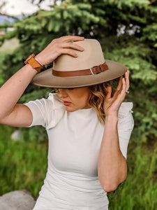 Ombre Wide Brim Hat