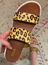 Load image into Gallery viewer, (7) Jordi Leopard Sandal by MIA