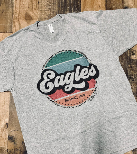 Roosevelt Eagles Circle Spirit Tee (XL)