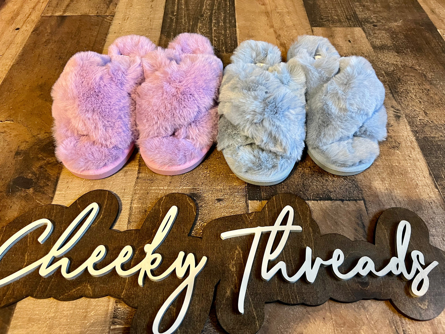Blue Slumber Slippers