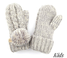 Load image into Gallery viewer, C.C Kids Pom Gloves