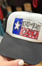 Load image into Gallery viewer, Texas Our Texas Trucker Hat